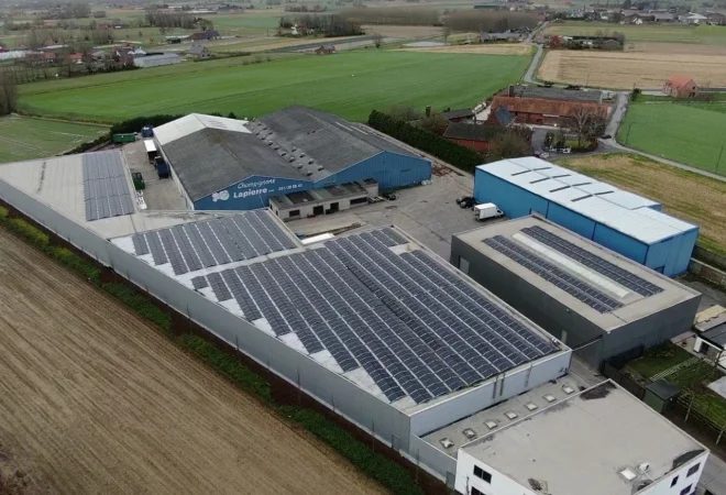 zonnepanelen industrie eigen verbruik
