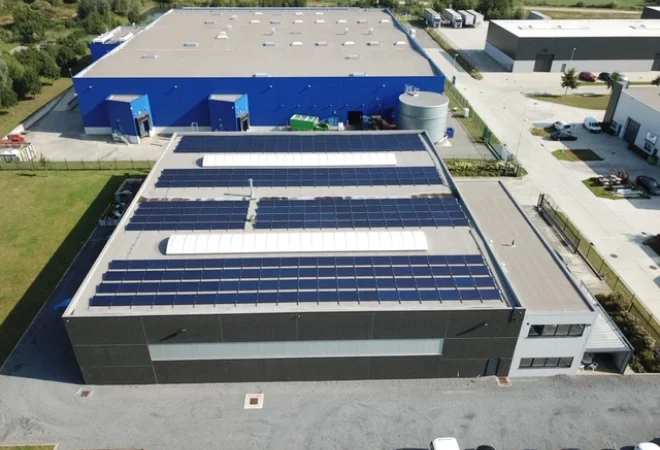 zonnepanelen met productiemeter