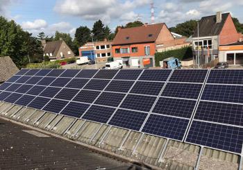 zonnepanelen op asbest