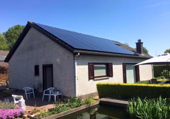 zonnepanelen tielt hellend dak
