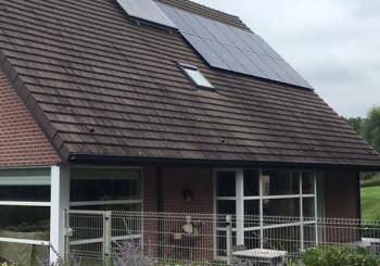 zonnepanelen zottegem hellend dak