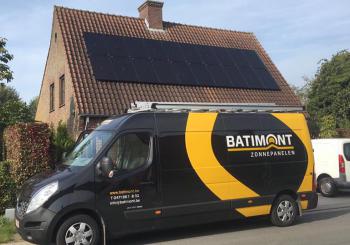 zonnepanelen Torhout hellend dak