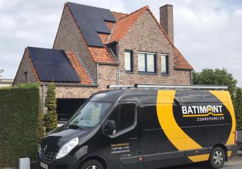 zonnepanelen roeselare hellend dak