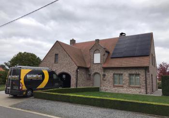hoogrendement zonnepanelen in Avelgem op hellend dak