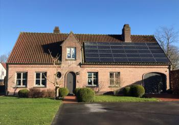 zonnepanelen hellend dak
