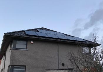 zonnepanelen zuid west opstelling Wielsbeke