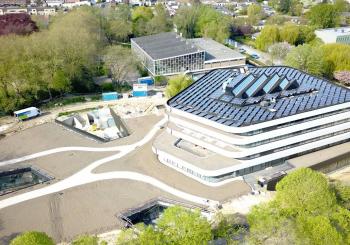 zonnepanelen hoog bouw