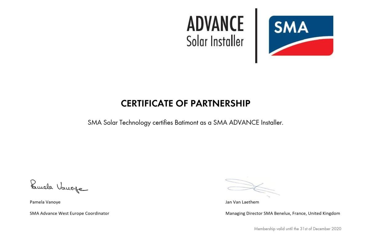 sma installateur