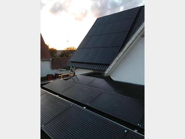 Glas glas zonnepanelen