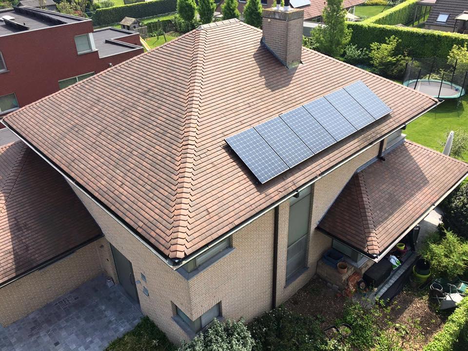 Sunpower e20 zonnepanelen in Roeselare