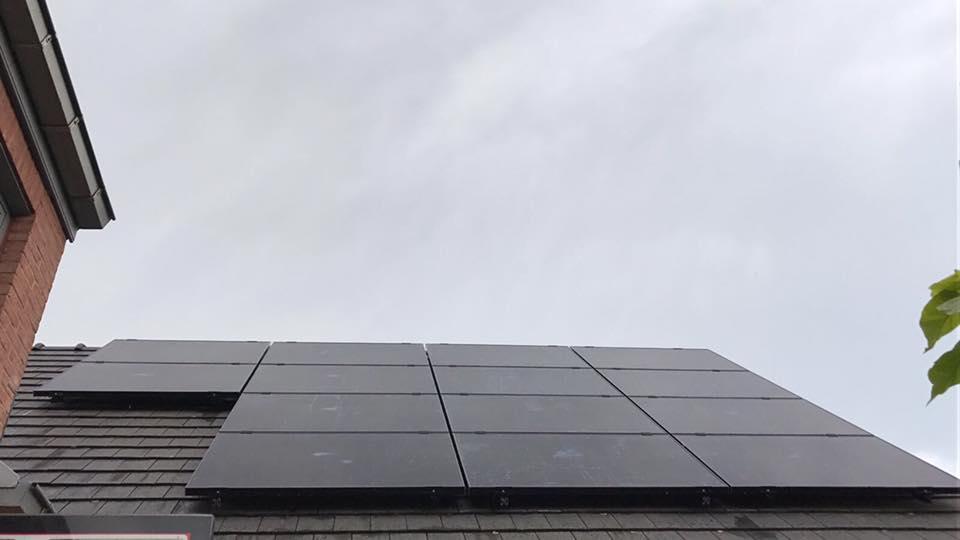 zonnepanelen oudenaarde hellend dak