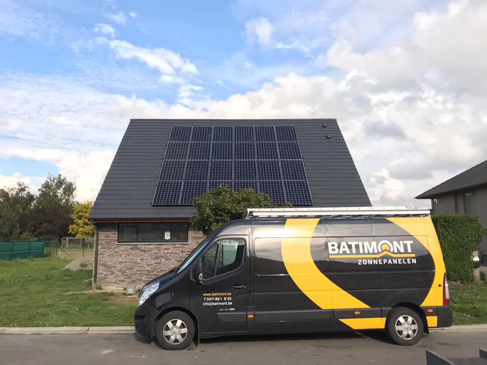 zonnepanelen hellend dak 