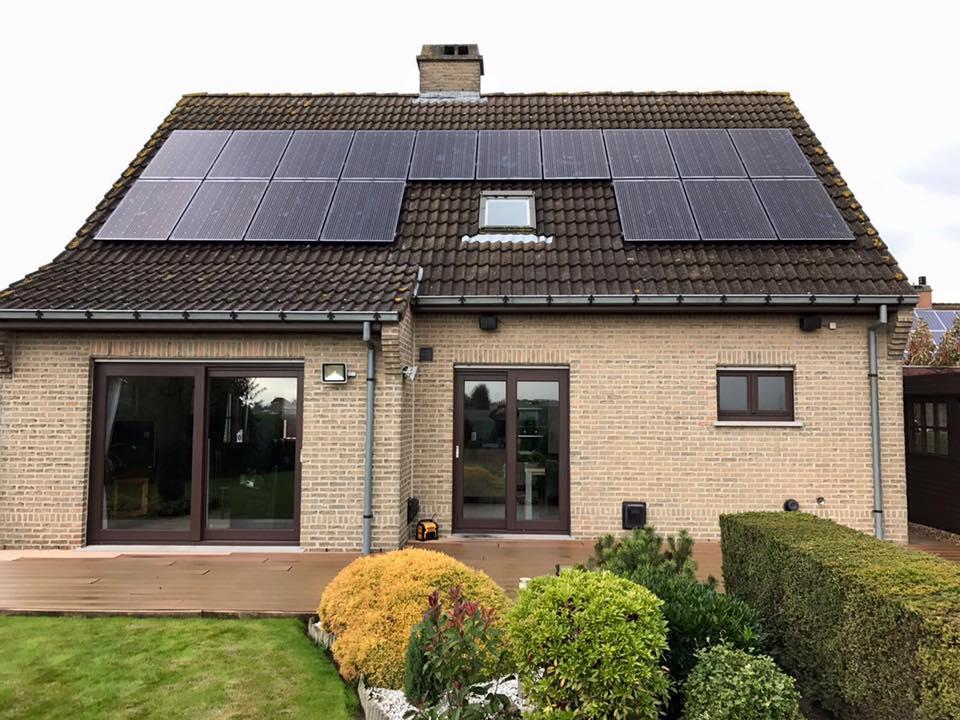 glas glas zonnepanelen ledegem