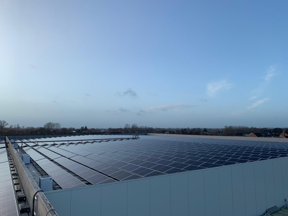 panneaux solaires sur sociétés