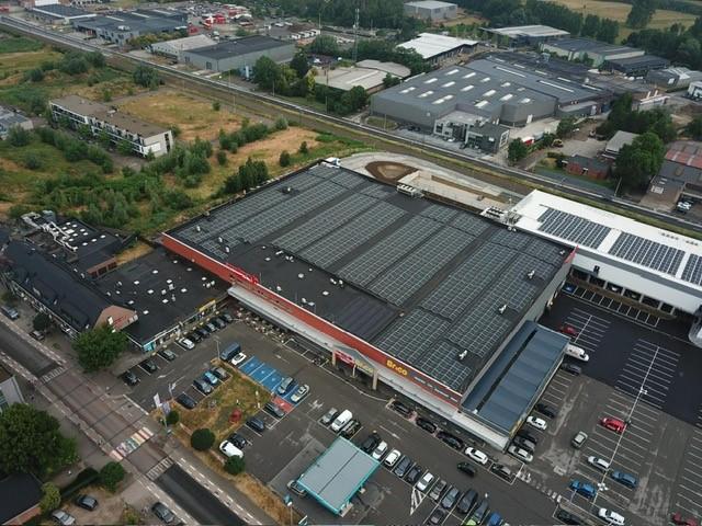supermarkt zonnepanelen
