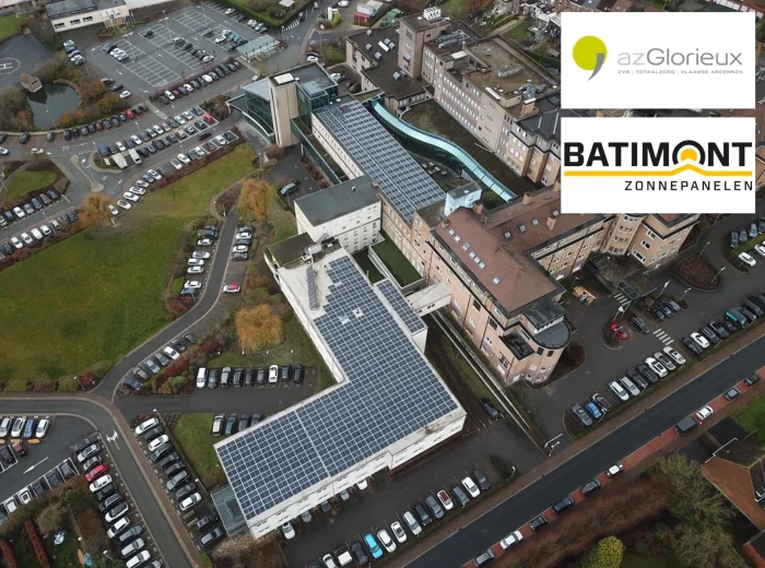 zonnepanelen ronse ziekenhuis